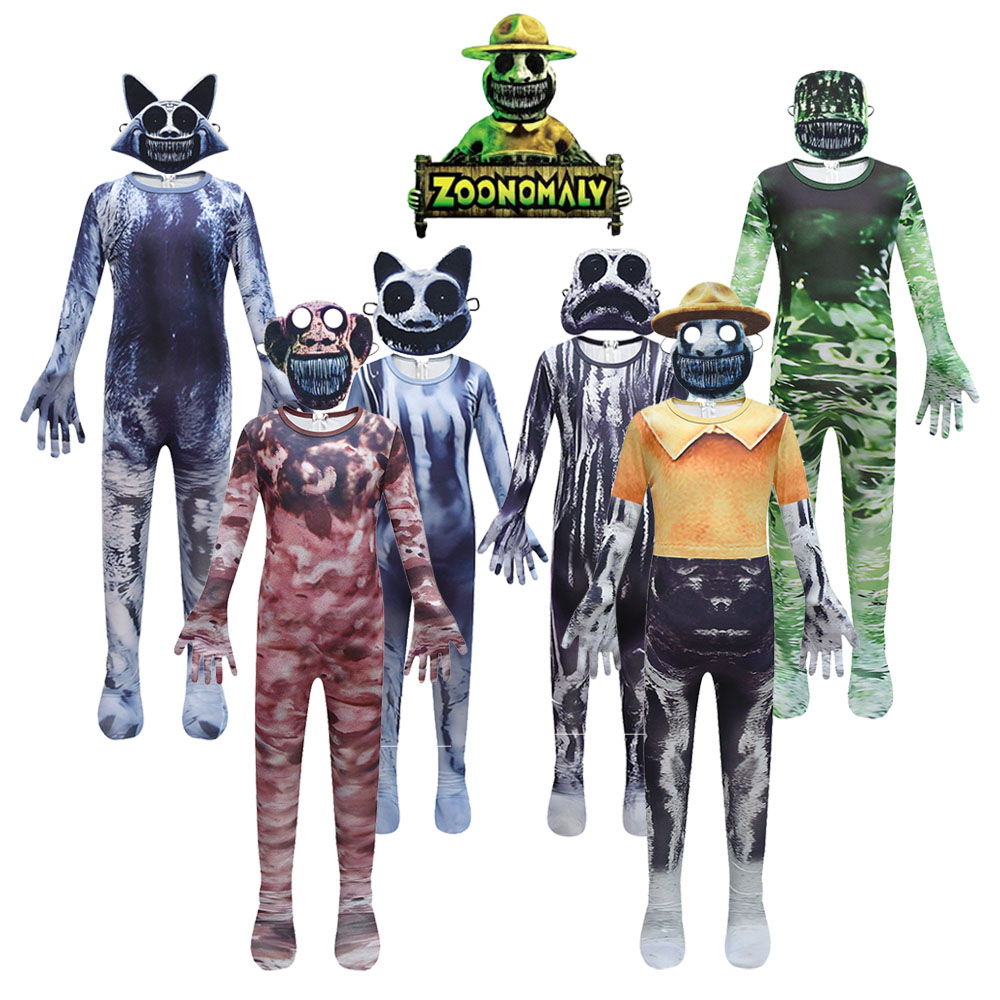 Zoo Party Games - Korku Oyunu ZOONOMALY Cadılar Bayramı Cosplay