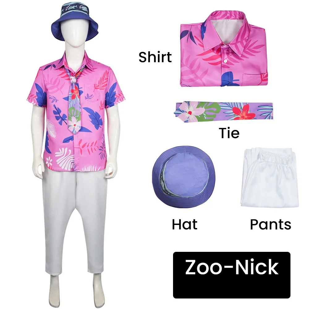Zoo Party Games - Film Zoo Nick Wilde Cosplay Kostümü