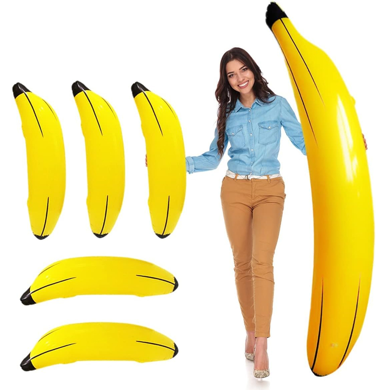 Party Games Bachelorette - 1 adet Şişme Muz 60 cm/180