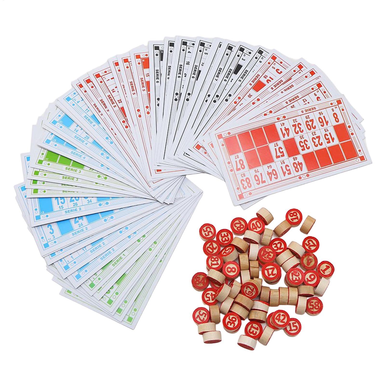 Vintage Ahşap Bingo Oyun Seti  - Party Games Large Groups incelemesi ve fiyatı