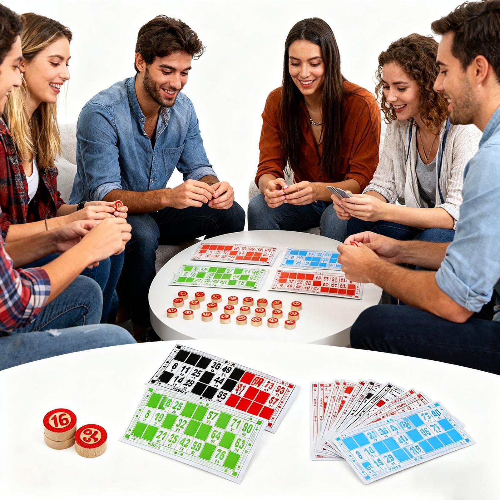 Vintage Ahşap Bingo Oyun Seti  - Party Games Large Groups incelemesi ve fiyatı