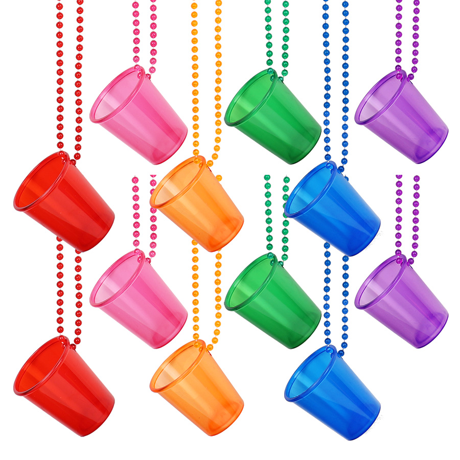 12 adet Boncuklu Kolye Plastik - Party Games Bachelorette incelemesi ve fiyatı