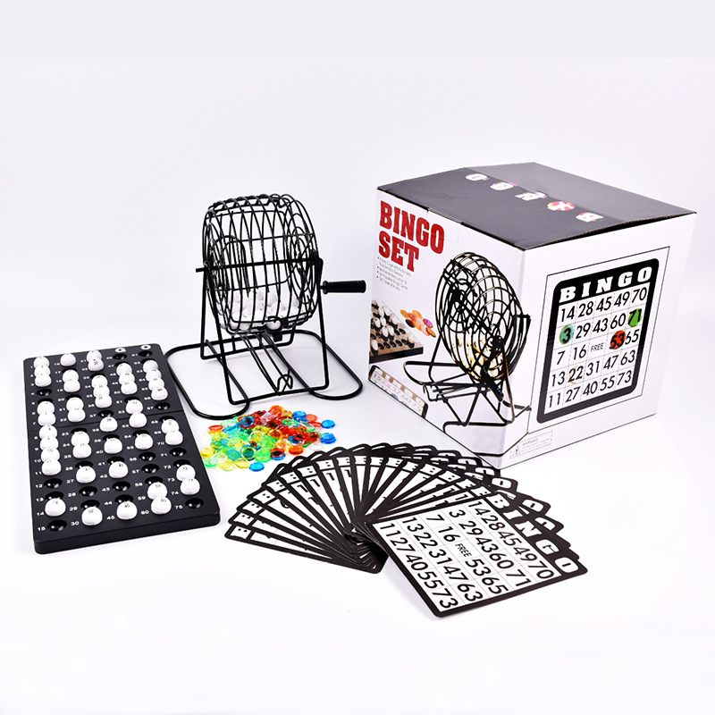 Bingo Piyango Makinesi Çelik B - Party Games Large Groups incelemesi ve fiyatı